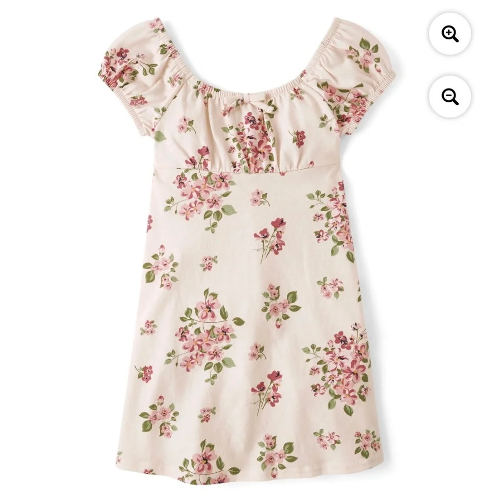 The Children’s Place Girls Floral Fit and Flare Dress Size XL (14) NWT
